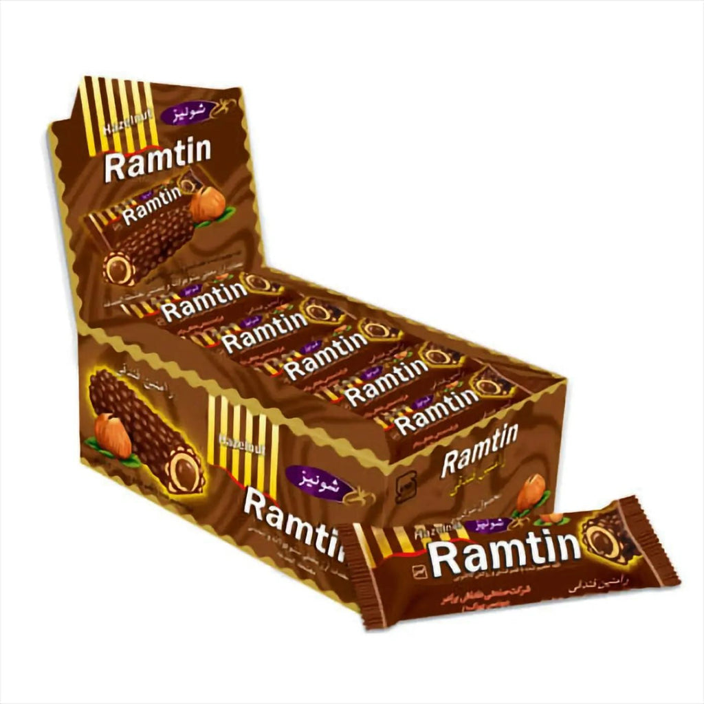 Ramtin Chocolate Bars – Premium Coated Bars with Creamy Flavored Fillings