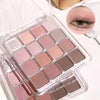Sixteen-color sunset magic eye shadow palette pearl matte earth color Korean makeup eye shadow