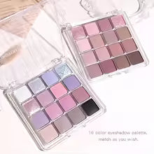 Sixteen-color sunset magic eye shadow palette pearl matte earth color Korean makeup eye shadow
