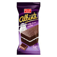 Albina Layer Cake – Soft Multi-Layer Sponge Cake with Cream Filling | Cocoa & Vanilla Flavors Individually Wrapped Snack Cakes