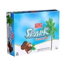 Spark Coconut Chocolate Bars – Bulk Box of 50 | Best Coconut-Filled Chocolate